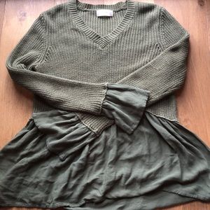 altar’d state green sweater